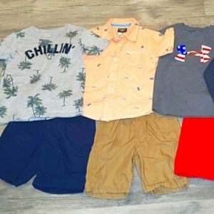 8 piece boys styled outfit set, size 5t